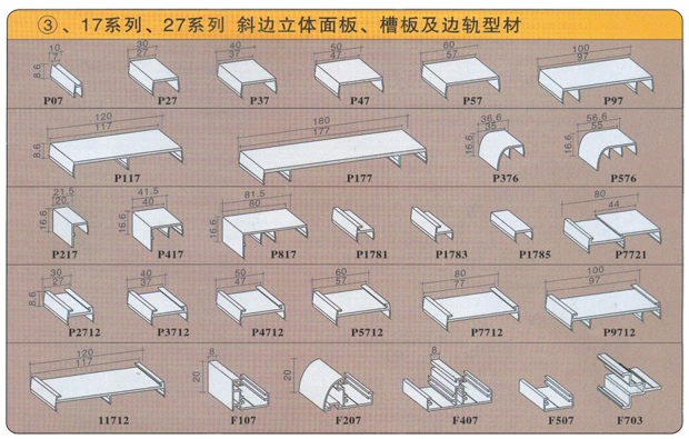 四川鋁合金型材標識